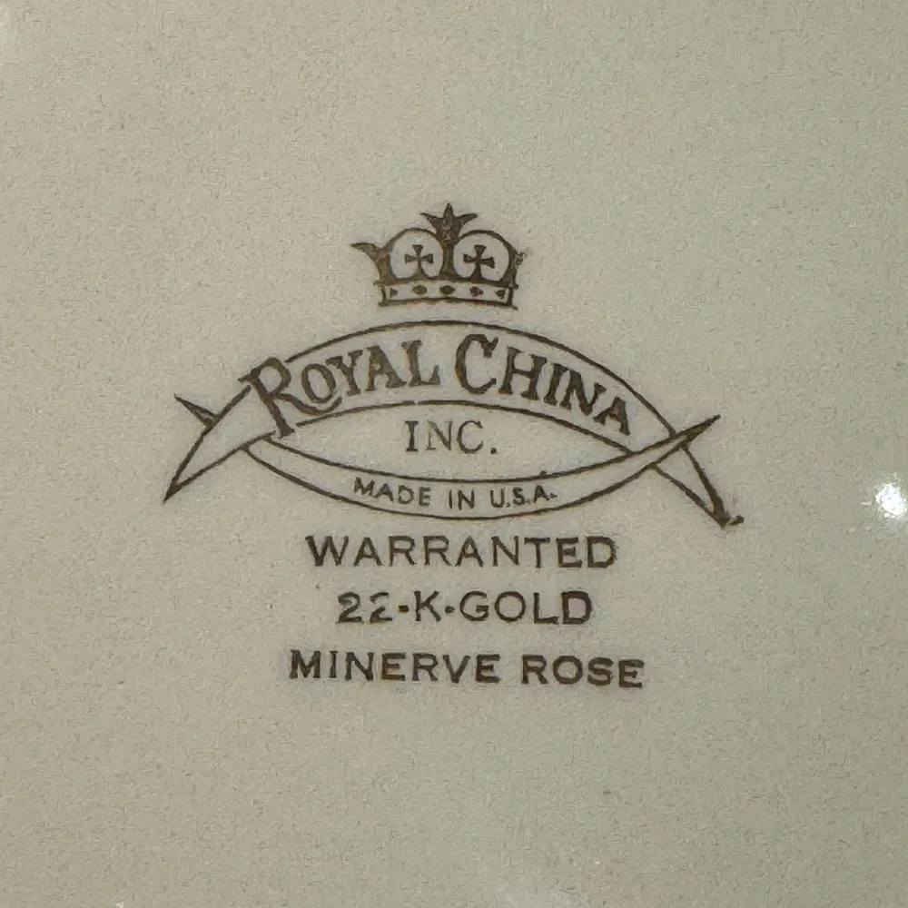Royal China elegant cream